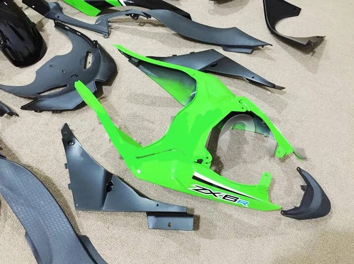 

Injection Mold New ABS Fairings Kit Fit for kawasaki Ninja ZX-6R 636 2009 2010 2011 2012 6R 09 10 11 12 Bodywork set Red Green