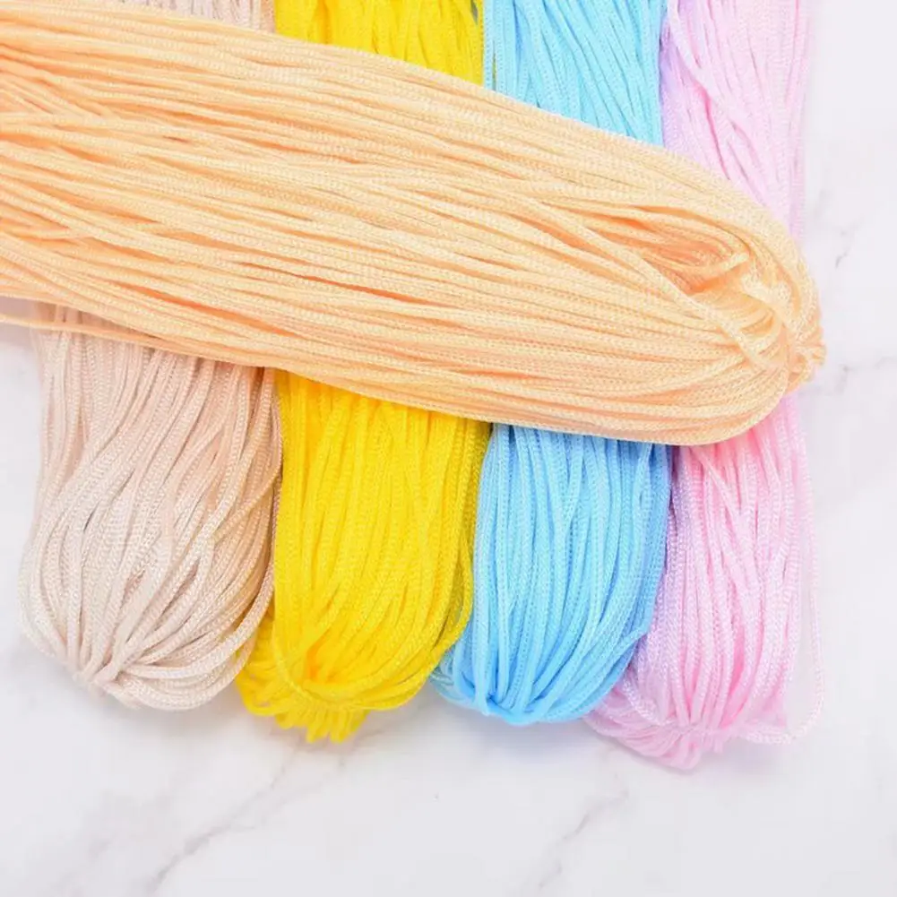 200 м/лот 3 мм толстый нейлоновый шнур нить китайский узел макраме Сделай Сам ткань