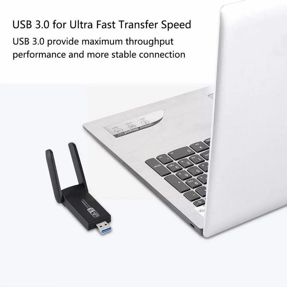 

Usb Wifi Adapter 2.4ghz 5g 1200mbps Dual Band External Wifi Antenna Wireless Receiver Dongle Network Card For Laptop Access G1f9