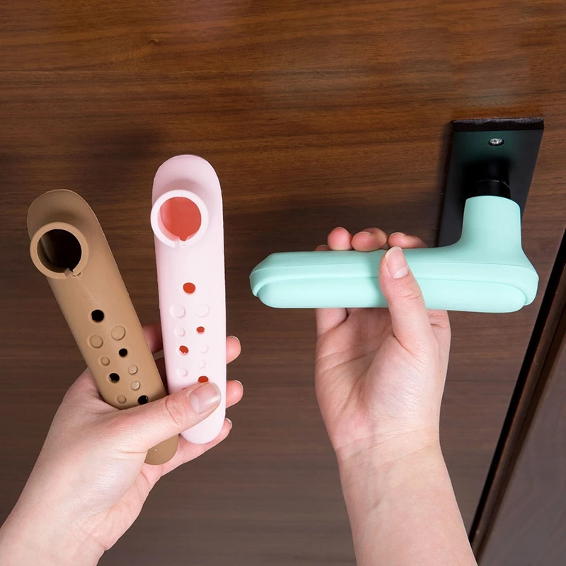 Защитные перчатки на дверные ручки 2 шт. безопасный ограничитель открывания