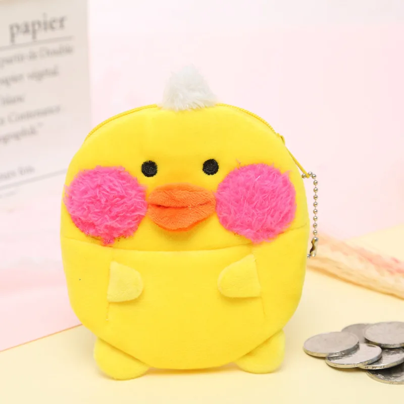 

Cute style unisex solid color leather cash ID card holder RFID block animal wallet coin bag card holder credit card wallet