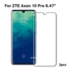 Закаленное стекло для ZTE Axon 10 Pro, Защита экрана для ZTE Axon 10 Pro, стекло, прозрачная защитная пленка для экрана телефона 6,47 дюйма