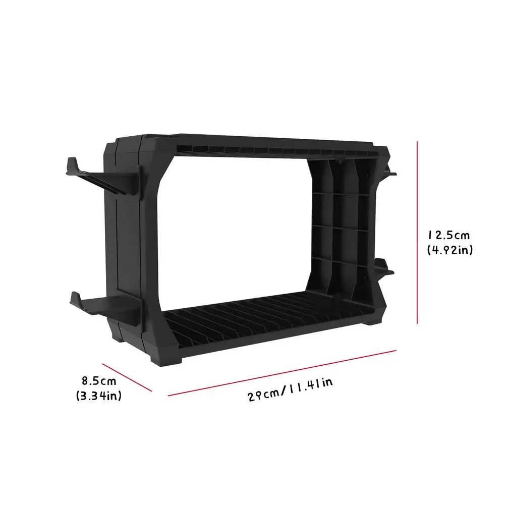 Универсальный стеллаж для хранения игровых дисков стойка органайзер