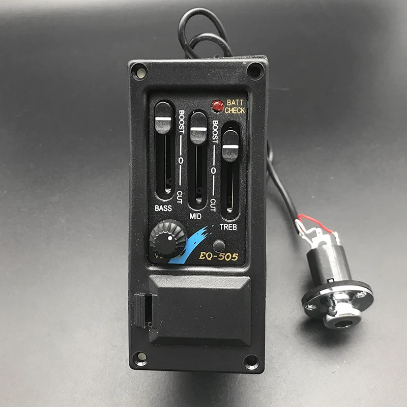 Усилитель для акустической гитары EQ 505 3 полосы|Детали и аксессуары гитар| |