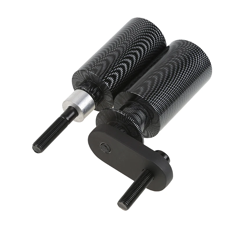 Posbay углеродное волокно CNC без резки Рама мотоцикла ползунки анти Краш шапки для