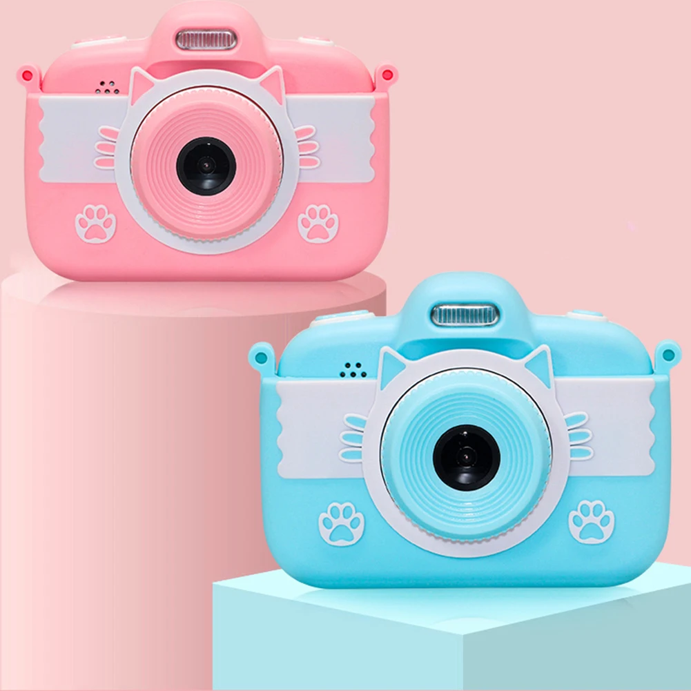 

Children's Camera Toys 3 Inch Touch Screen Camera Digital Games Video Camera For Children Birthday Gift 1800 HD Photography