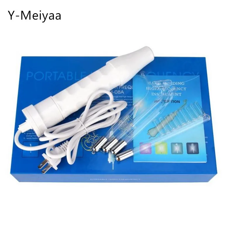 

High Frequency Facial Machine Electrotherapy Wand Glass Tube Skin Tightening Device Beauty Products Anti Wrinkle Face Clean 30#