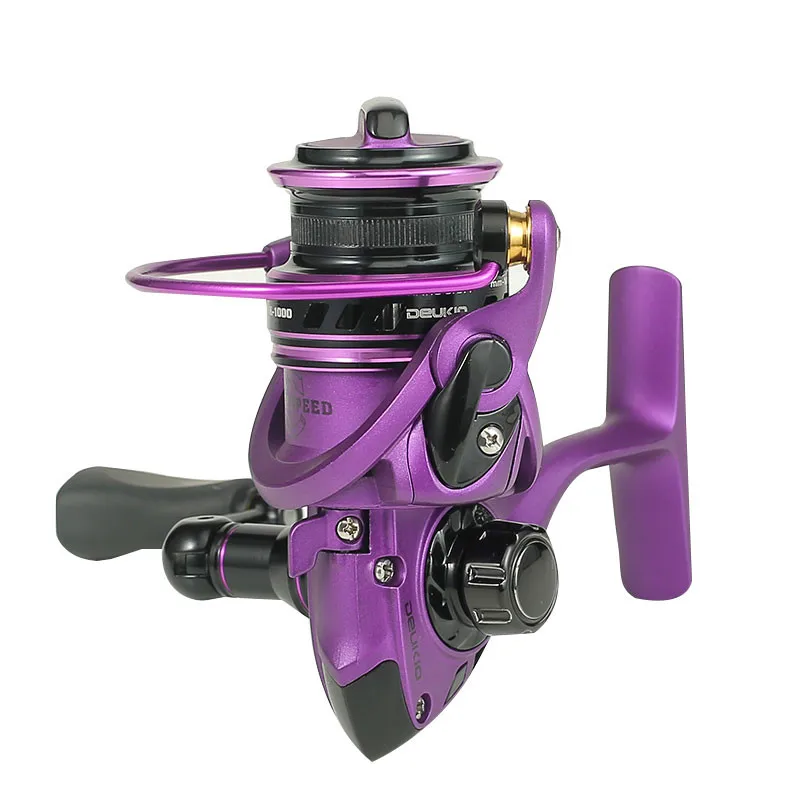 Полностью Металлическая Рыболовная катушка 5 5: 1 высокоскоростная 1000s