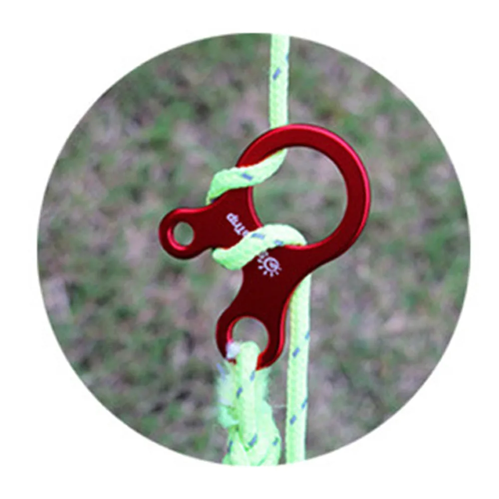 Быстрое завязывание узлов палатка ветровая веревка Открытый выживания кемпинг