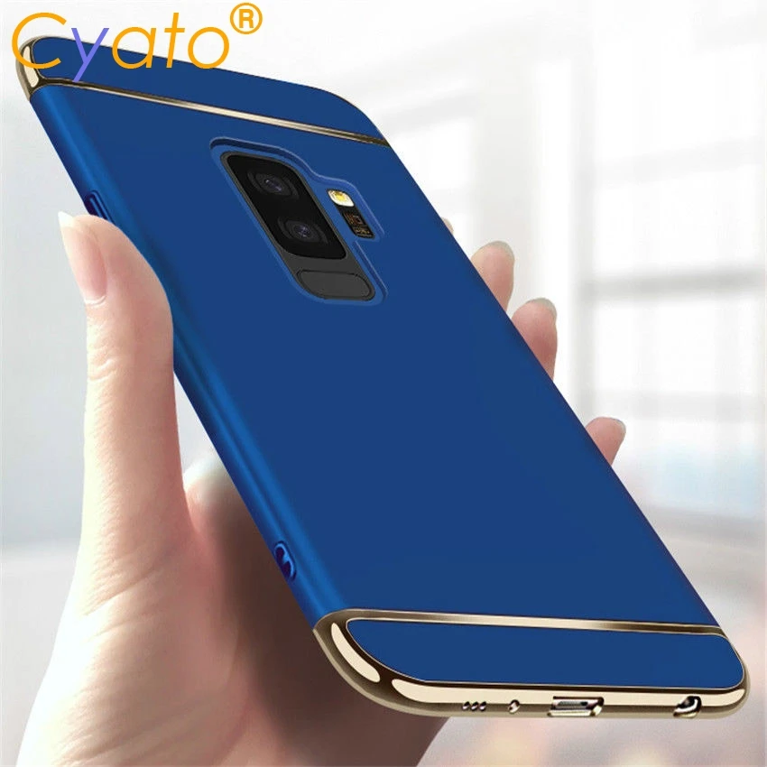 Роскошные 3 в 1 Жесткий ПК чехол для Samsung Галактики S10 плюс S10Lite S9 S9Plus S8 S8Plus S7 S7edge S6