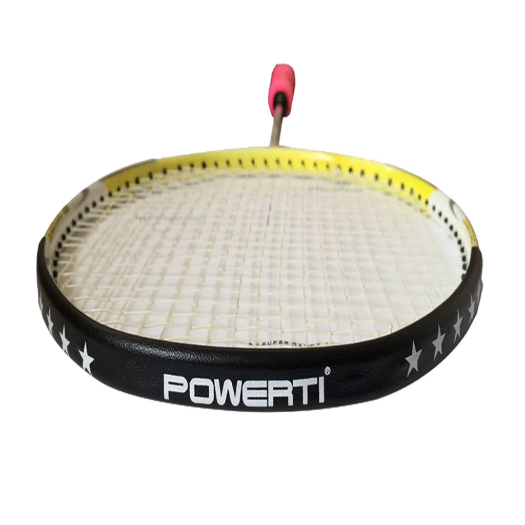 

Universal Tennis Racket Protective Tape Racquet Head Protector Tape Black 5m