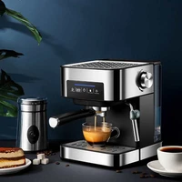 automatic coffee machine with 20bar high pressure water pump stainless steel lcd screen for home office coffee maker