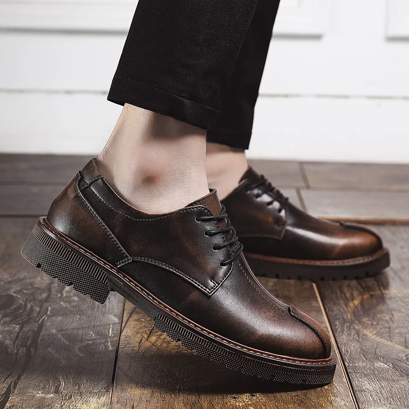 

Casual Shoes Shoe Casual Man Shoes For Men Sport Leather Fashion Leisure Causal Men's Sneakers 2020 Black Male Mens