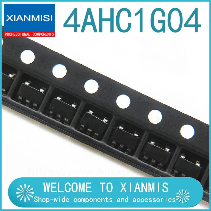 

50 шт. SN74AHC1G04DBVR SOT23-5 A04S A04 A04G A04L