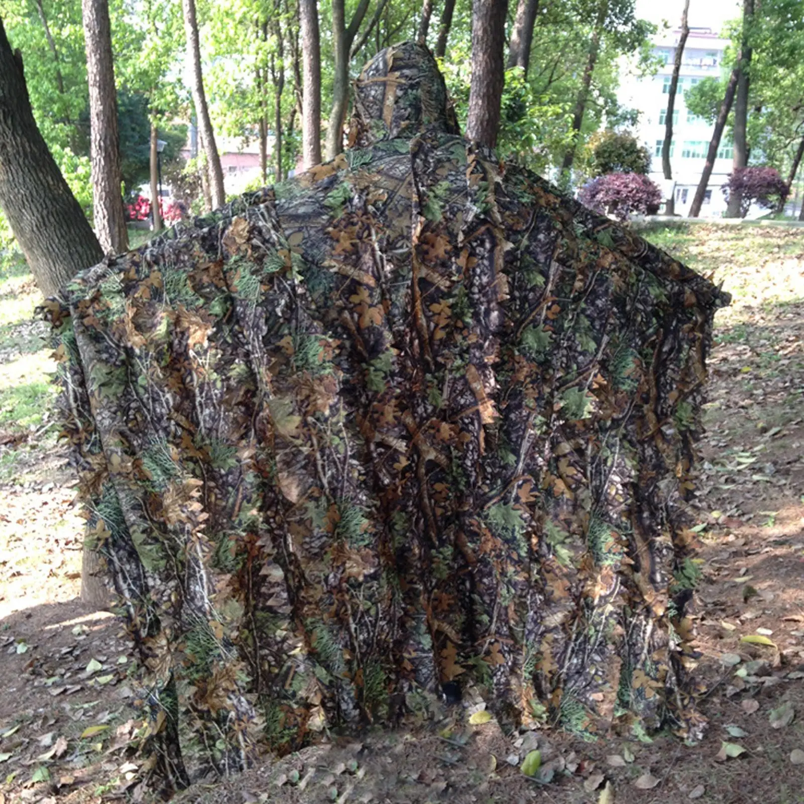 Охотничья одежда 3D пальто с кленовыми листьями бионические костюмы для лесных