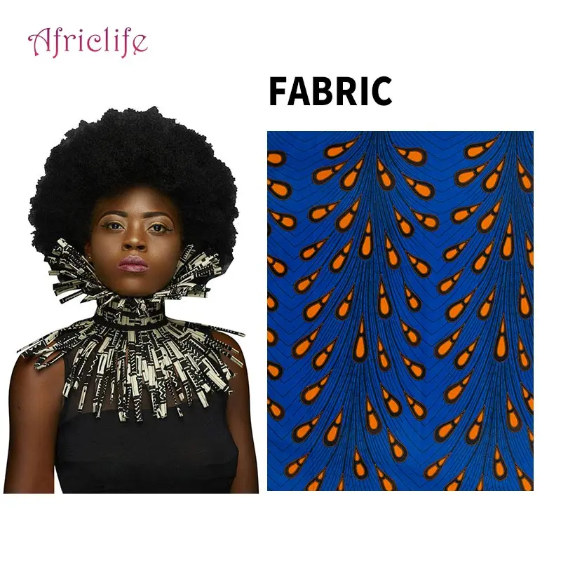 Новое ожерелье с Африканским принтом колье Анкары африканские этнические