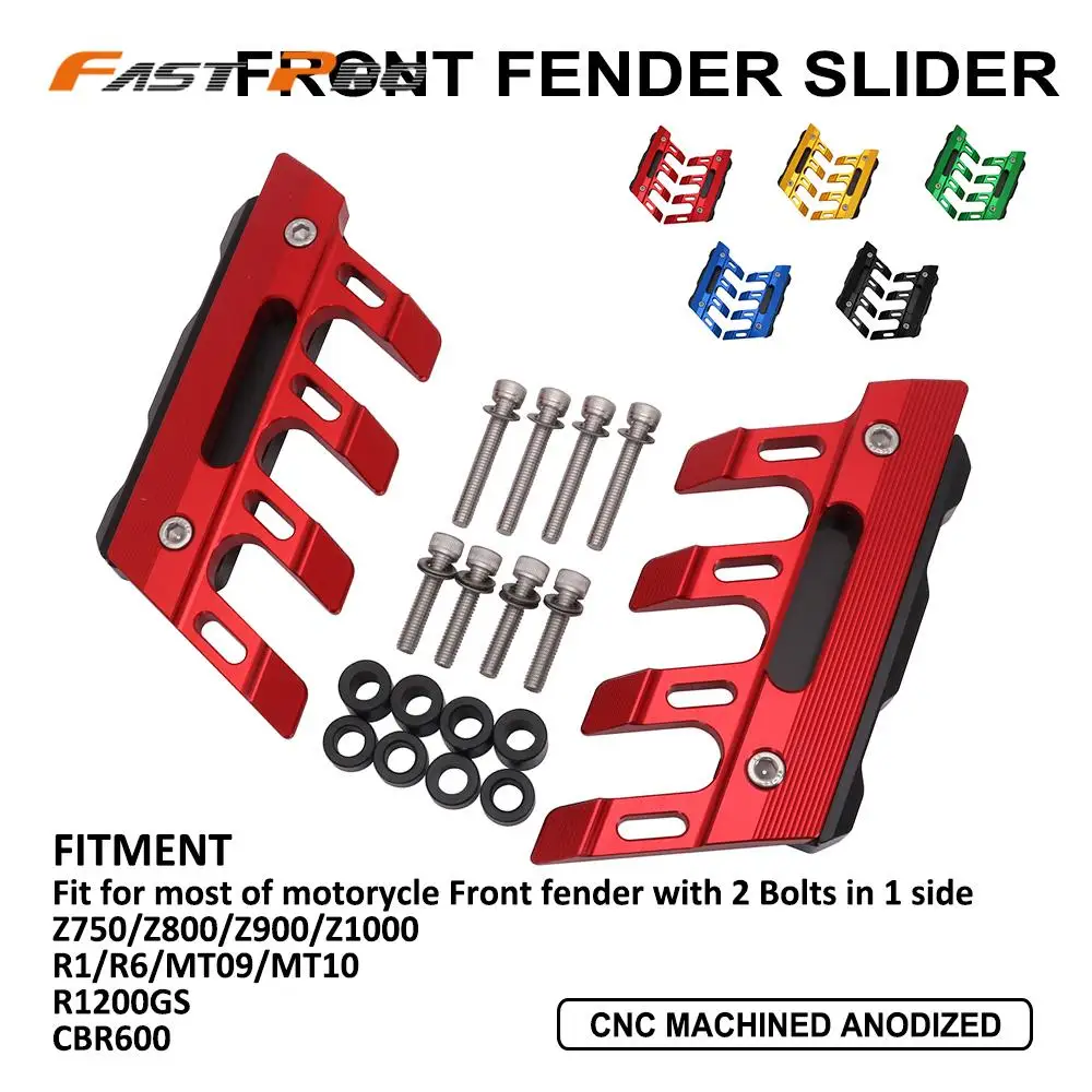 Переднее крыло ползунок боковая защита колеса Защитная крышка для Kawasaki Yamaha BMW Z750