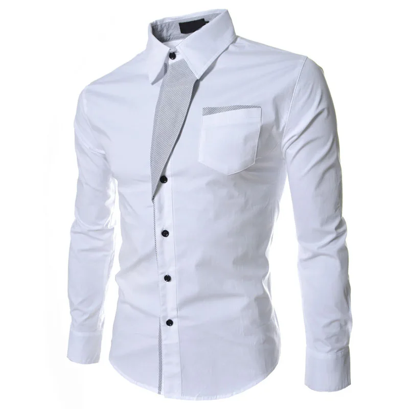 IceLion 2021 Новинка весны Рубашка в полоску Для мужчин одежда с длинным рукавом