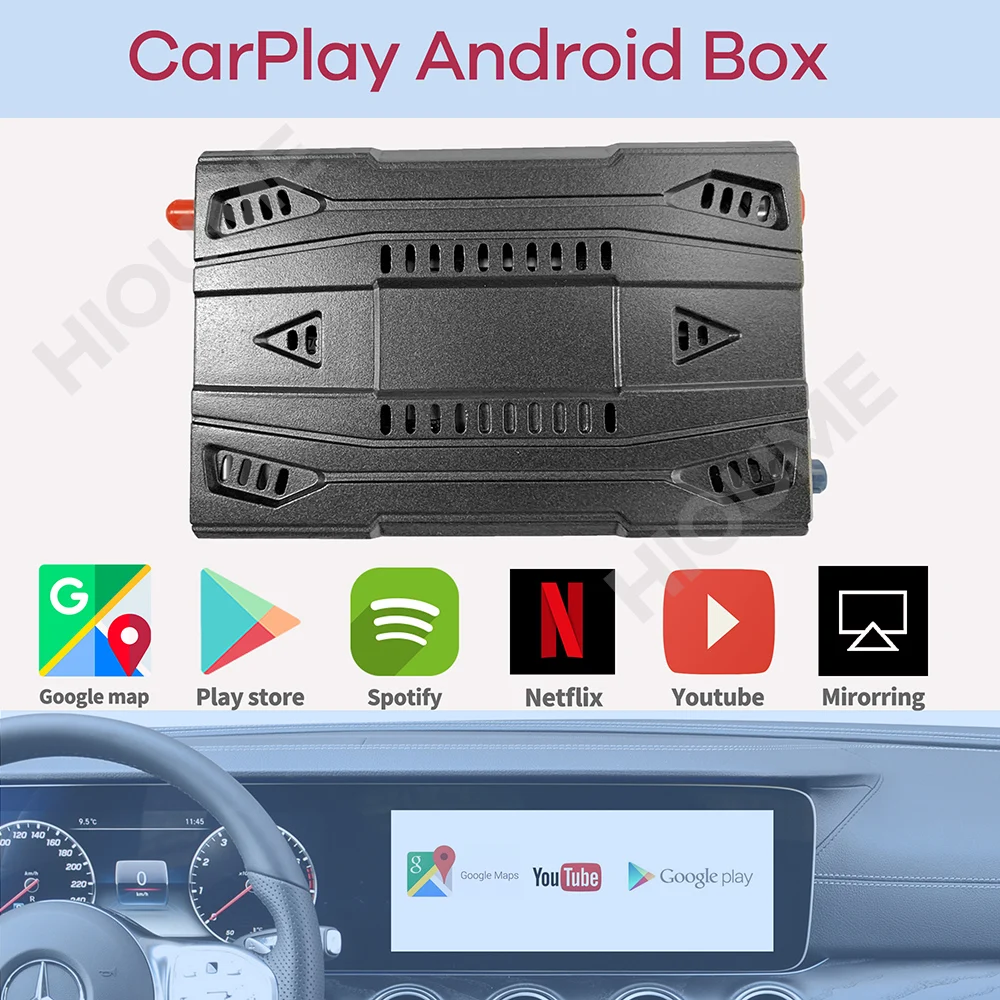 

NEW Android 9.0 System Wireless CarPlay AI BOX Android Auto for Toyota Honda Hyundai Mazda Nissan LEXUS Kia INFINITI SUBARU Ford