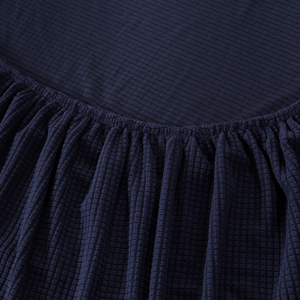 Однотонные Вязаные чехлы для угловых диванов гостиной эластичный чехол дивана