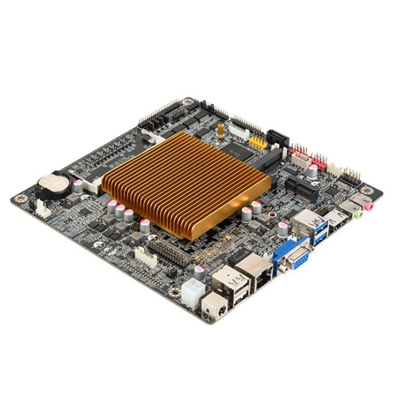 Мини материнская плата ITX процессор J1900 2 0 ГГц DDR3 8 ГБ/1600 МГц тонкая мини