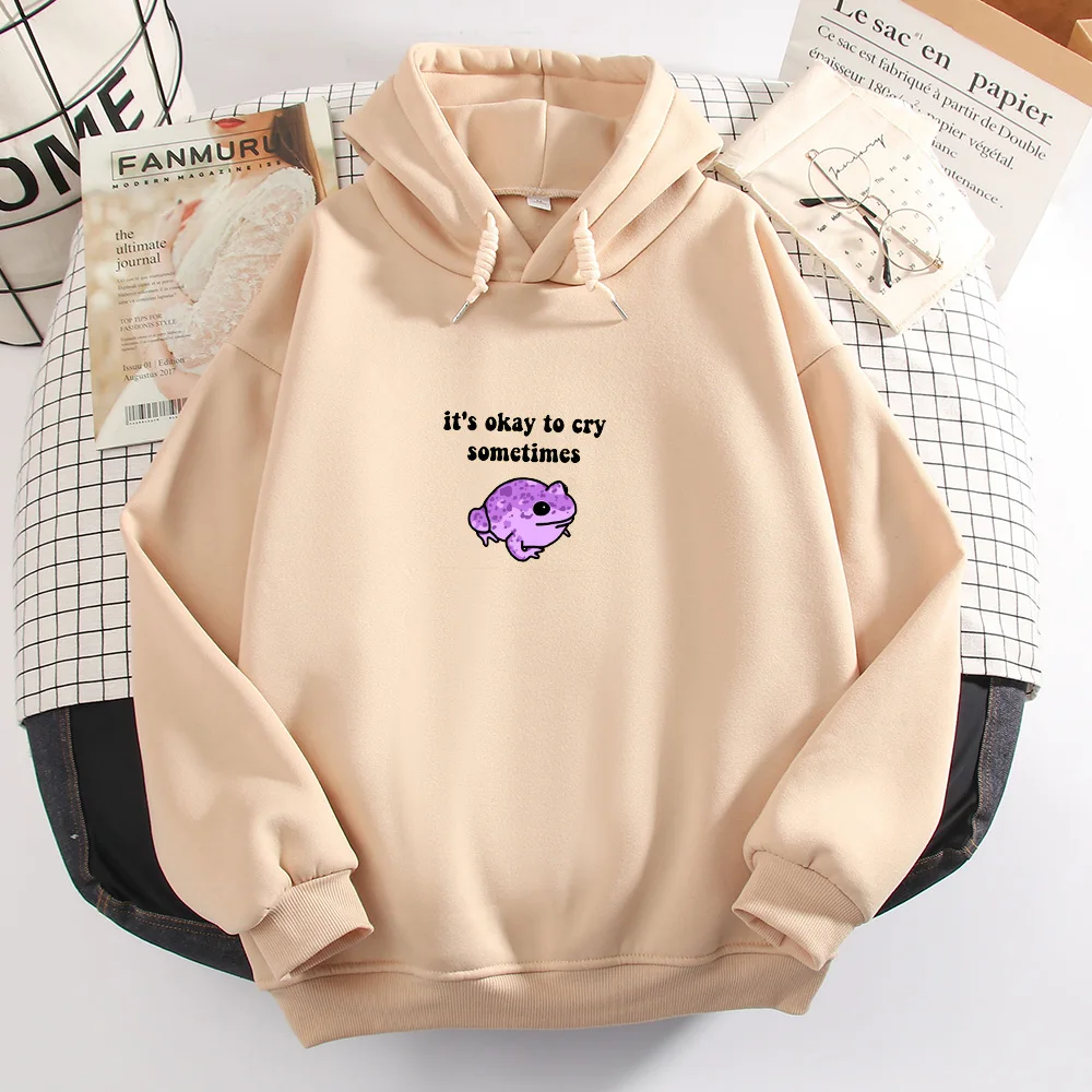 Sweatshirt Grunge Graphic Punk Harajuku Goth Clothing Unisex Drawstring Hoodie Thick Hoodies Men Sweetshirts Fashion Letter Frog