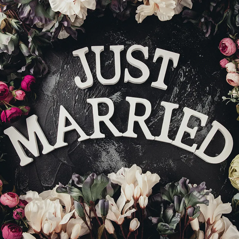 Дерево Mr Mrs любовь алфавит деревянные буквы украшение для свадьбы дома Декор