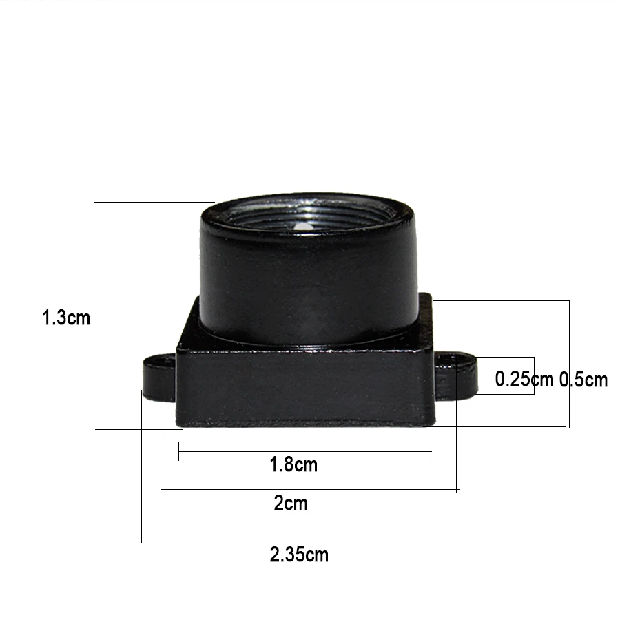 M12 Lens holder Mount Screw Hole Distance 20mm for lens cctv camera PCB IP Camera Module |