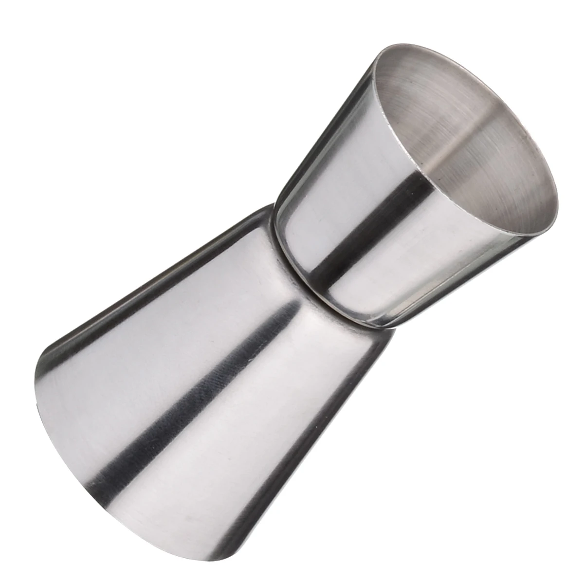 Двухсторонняя чашка для джиггера мерная ликера нержавеющая сталь коктейльный