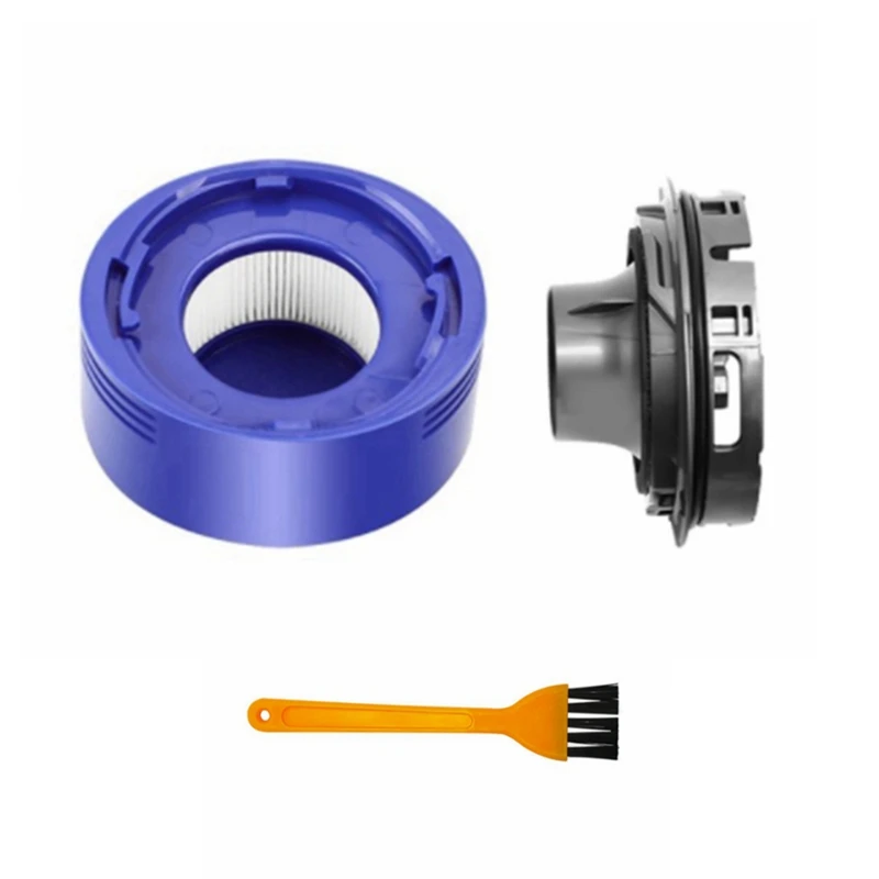 

3PCS For Dyson V7 V8 Vacuum Cleaner Installation Motor Rear Cover Front And Rear Filter Kit Motor Rear Cover Parts