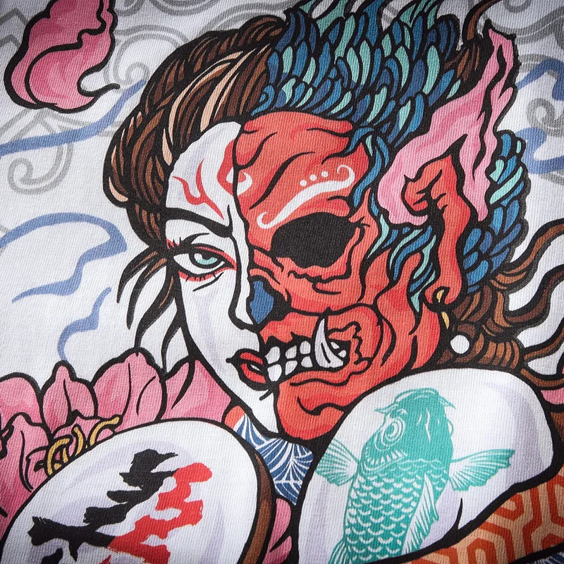 Китайский тренд Топ бренд уличная одежда Harajuku 100% хлопок Мужская футболка в стиле