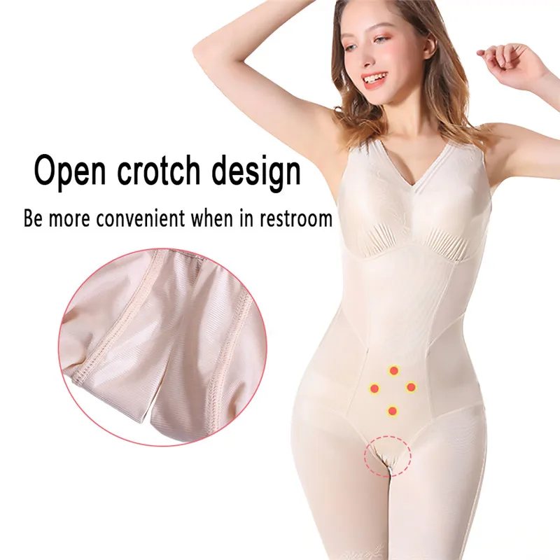 Женский утягивающий корсет корректирующее боди пластика Управление бедра