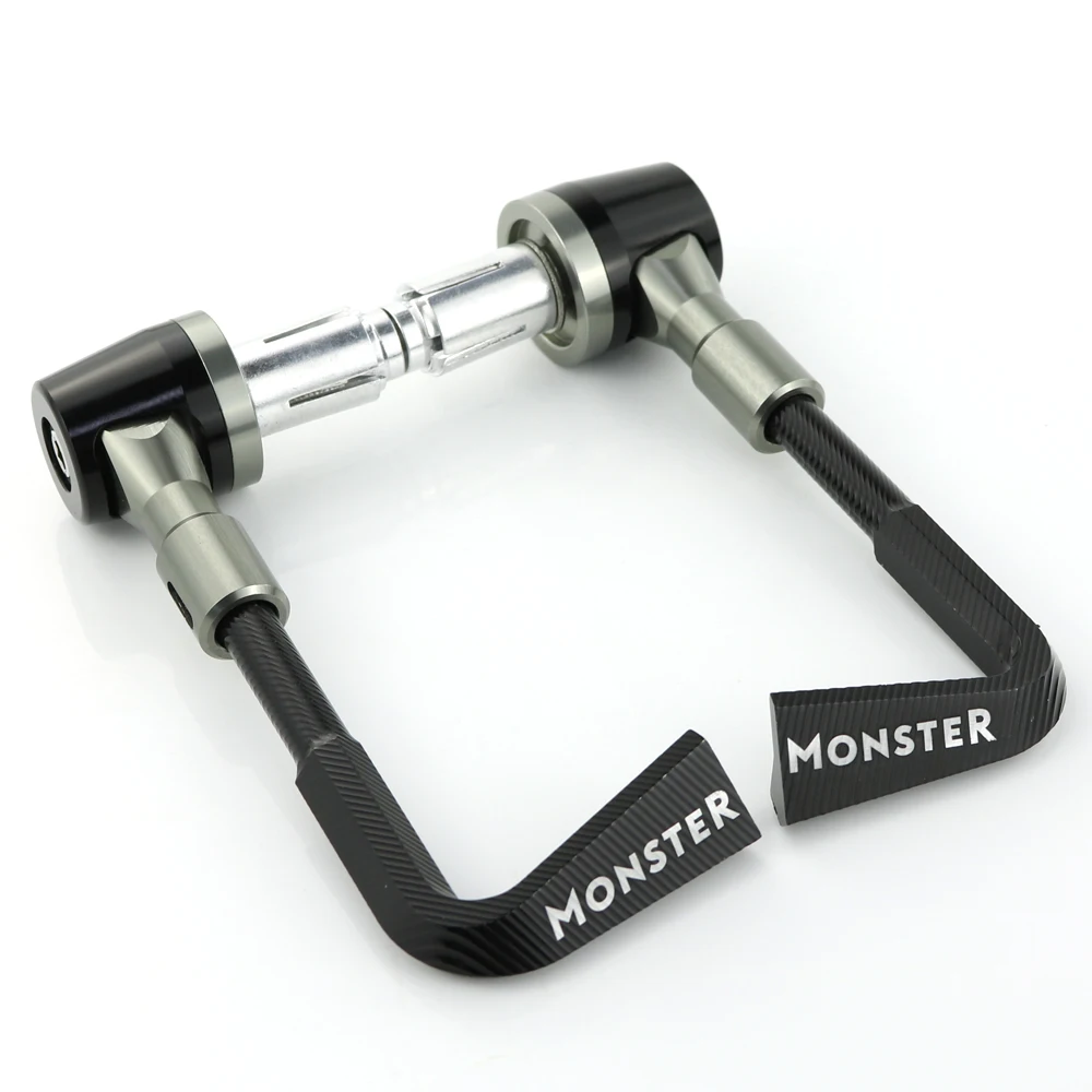 7/8&quot 22mm Handlebar Brake Clutch Levers Protector For Ducati MONSTER 1200 S M1100/S/EVO 821 696 796 400 620 750 695 S2R 800 900 |