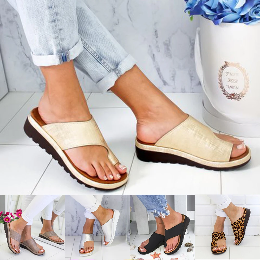 

Ladies slippers women Torridity Beach Casual Shoes panther Flat slides Thick- Slipper Fashion Flops 2020