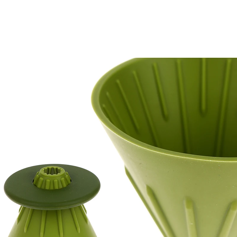 Кофейный фильтр V60 зеленая и черная чашка бариста двусторонняя Складная уличная