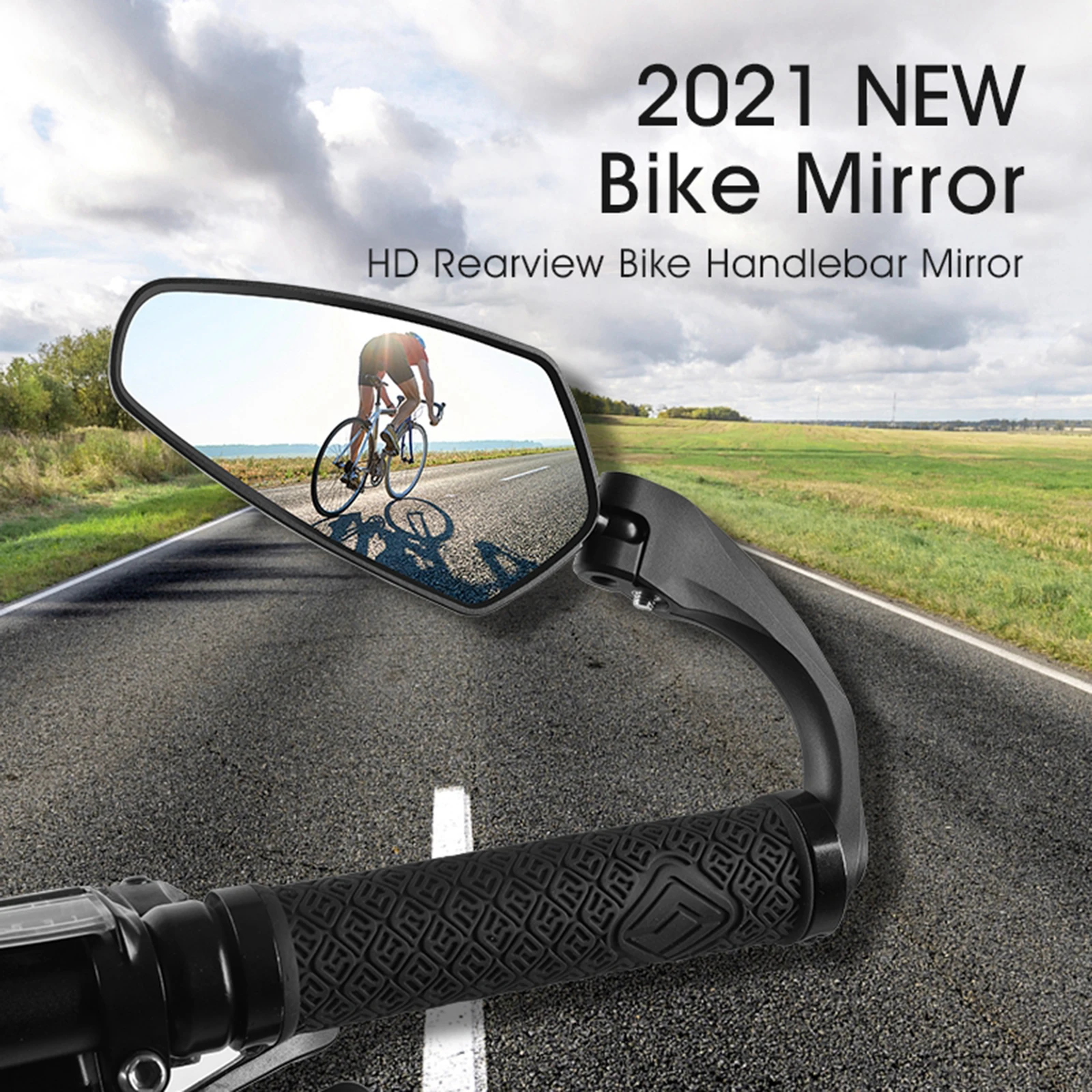 

Bike Rear View Mirror Handlebar Installation for Universal Mountain Bicycle