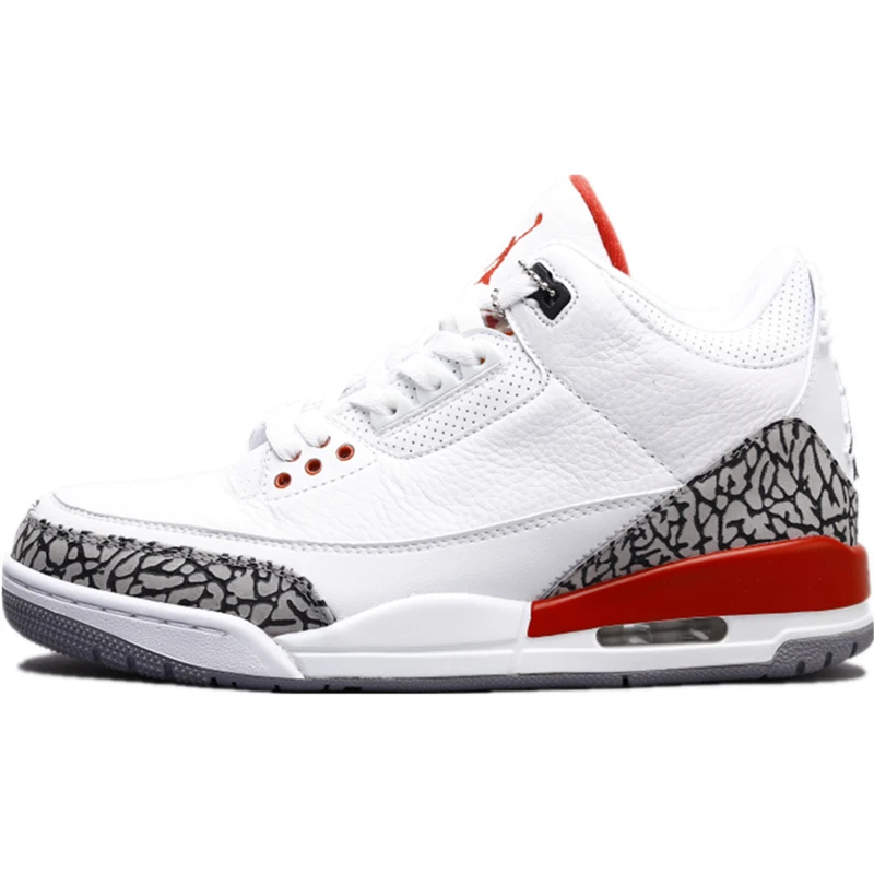 

2020 Men Basketball Shoes Men Retro 3 White BLACK CEMENT 3M Mens Sports Sneakers Designer Trainers Outdoor Size US 7-13