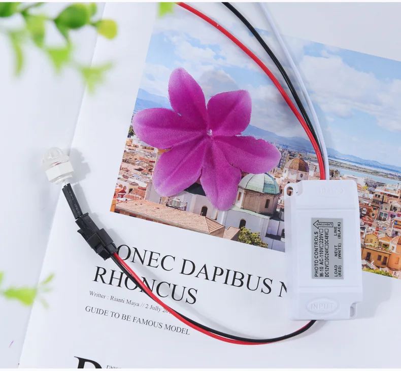 Новый миниатюрный светильник IP44, 12 В, 24 В, 220 В переменного тока, с защитой от дождя