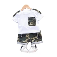 new fashion boys clothing summer baby girl clothes children sport t shirt shorts 2pcsset toddler cotton costume kids tracksuits