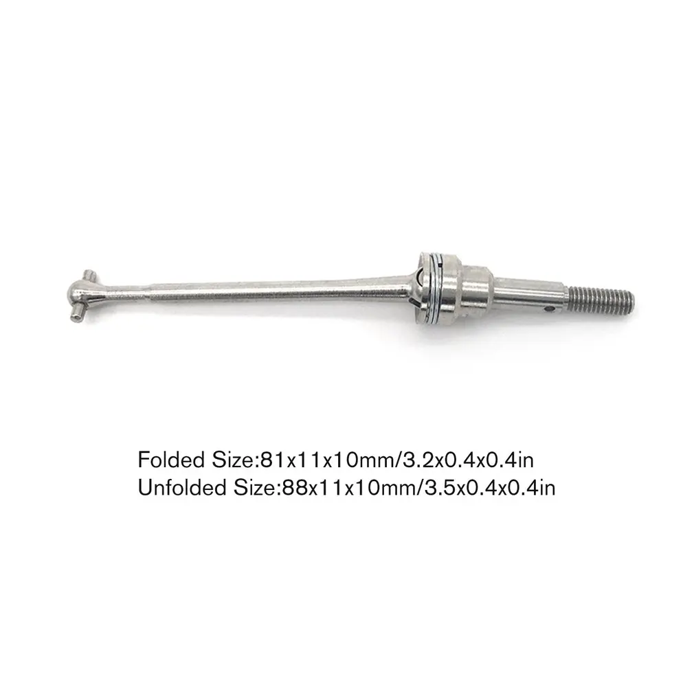 

Front Universal Dogbone Spare Parts Remote Control Front Wheel Drive Shaft Assembly For Wltoys 12428/12423 1/12 RC Car