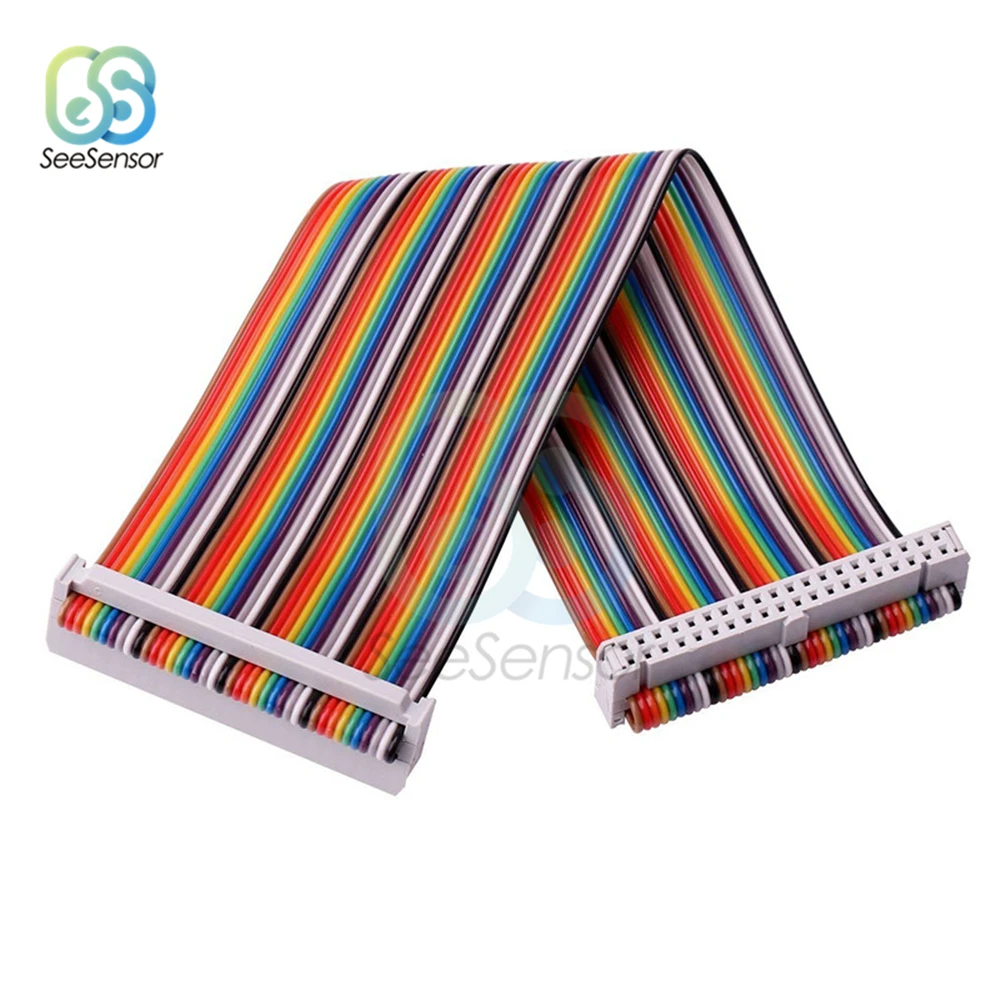 T type GPIO Плата расширения + Raspberry Pi 40Pin кабель 20 см для 3 2 Модель B & +|Детали и