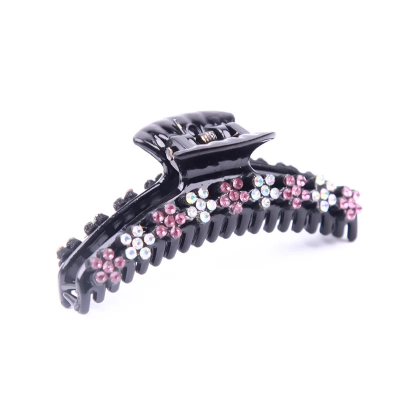 Новинка заколки для волос зажимы 8 см трендовые стразы краб женщин и девочек