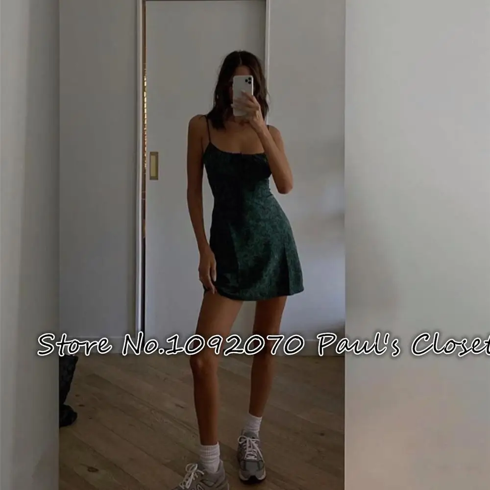 

Women Milkmaid Style Inez Mini Dress In Dazed Noir Paisley Print