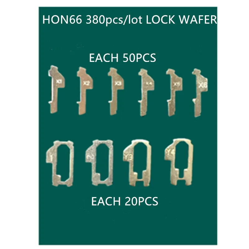 Набор аксессуаров для ремонта автомобильных замков 380 шт./лот язычковый замок HON66
