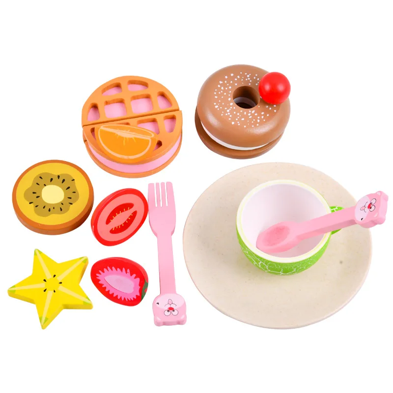 

Children's Play House Afternoon Tea Set Baby Role Play Kitchen Simulation Parent-child Interactive Game Brain Game