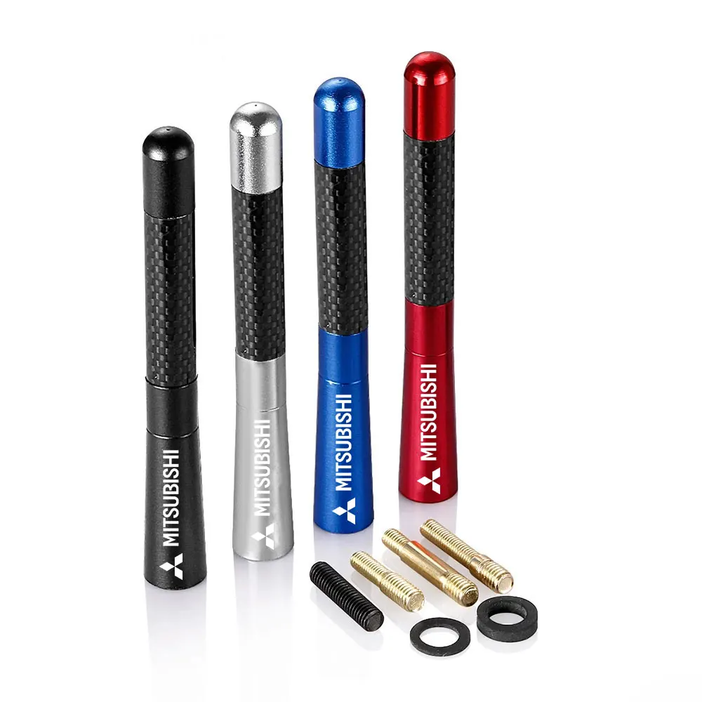 1 шт. Универсальная автомобильная радиоантенна 12 см из углеродного волокна для