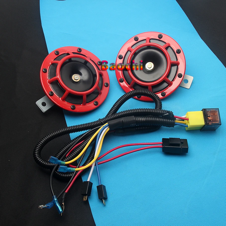 12V Universal Vehicle Horn AUTO Loudspeaker Siren Loud Electric Car Signal for VW BMW Audi Honda Nissan Ford Toyota | Автомобили и