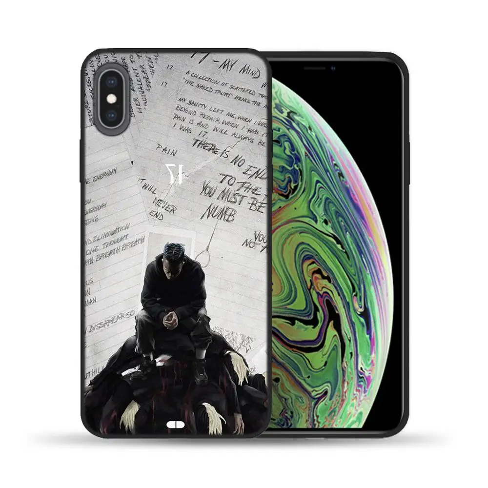 Силиконовый чехол Xxxtentacion Lil Peep для iPhone 12 11 Pro Max X XS XR 8 7 6 6S Plus SE2 | Мобильные телефоны