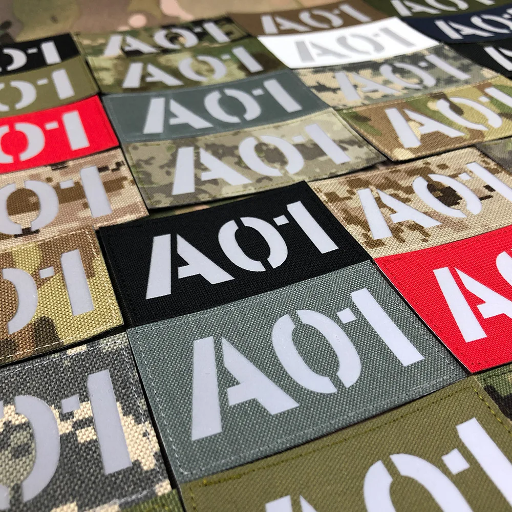 Пользовательская лазерная резка IR IFF инфракрасная отражающая накладка радио