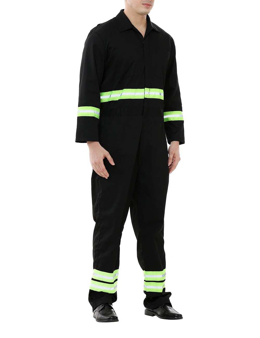 Безопасная рабочая одежда с длинными рукавами для активного отдыха зеленая